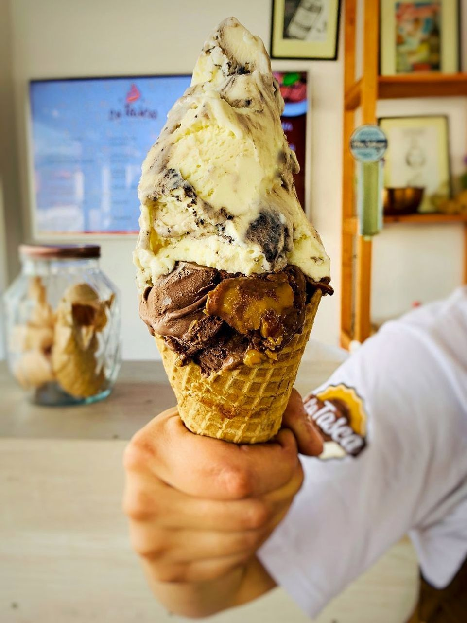 Small batch ice cream daily